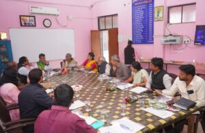 दंतेश्वरी गर्ल्स कॉलेज जनभागीदारी समिति की बैठक