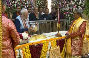 सोमनाथ में शौर्य यात्रा में पीएम मोदी ने लिया हिस्सा, डमरू नाद के साथ किए दर्शन-पूजन और जनसभा करेंगे संबोधन