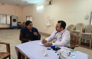 कल्याण भवन में स्वास्थ्य परीक्षण शिविर का आयोजन, स्वस्थ दिन-चर्या ही स्वास्थ्य की कुंजी – श्री ए.के. अम्बस्ट