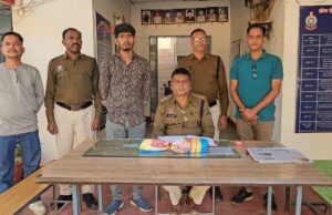 13 लाख की नशीली कैप्सूल्स के साथ युवक गिरफ्तार