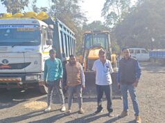 बम्हनीडीह में अवैध रेत उत्खनन पर प्रशासन का कड़ा प्रहार