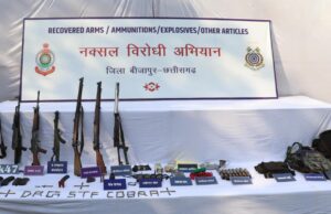 नेशनल पार्क एरिया में 4 महिला नक्सलियों समेत 6 नक्सली ढेर, मौके से स्वचलित हथियार बरामद