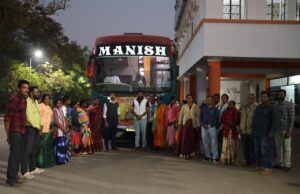 श्री राम लला दर्शन योजना के अंतर्गत 30 श्रद्धालुओं का दल अयोध्या धाम के लिए रवाना