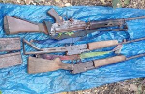 आत्मसमर्पित महिला नक्सली की निशानदेही पर पुलिस को मिली बड़ी सफलता – माओवादियों का डम्प किए हथियार बरामद