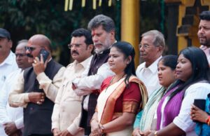 गरुड़ दर्शन पूजा में शामिल हुए किरण देव