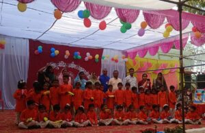 सरस्वती शिशु मंदिर पूर्व माध्यमिक विद्यालय कोसरंगी में रंगारंग संस्कृतिक कार्यक्रम सम्पन्न