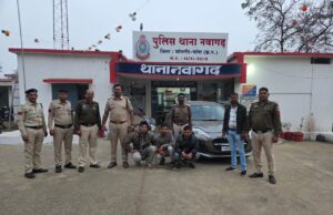 थाना नवागढ़ क्षेत्र अंतर्गत ग्राम बरगांव में घटित एक युवती की अंधे कत्ल के मामले में पुलिस ने त्वरित कार्रवाई करते हुए तीन आरोपियों को गिरफ्तार किया है