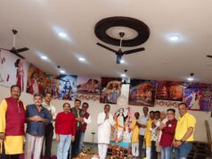 पूर्व योग आयोग सदस्य रविंद्र सिंह ने सरस्वती पूजा में की लोककल्याण की कामना