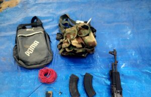 बीजापुर: तर्रेम के जंगल में मुठभेड़, 8 लाख का इनामी माओवादी ढेर, AK-47 समेत हथियार बरामद