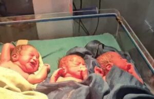 रघुनाथ नगर सामुदायिक स्वास्थ्य केंद्र में महिला ने एक साथ तीन बच्चों को दिया जन्म, इलाके में खुशी की लहर