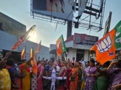 एआई इम्पैक्ट समिट में हुए अभद्र प्रदर्शन के विरोध में कोरबा महिला मोर्चा का आक्रोश प्रदर्शन