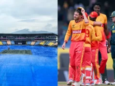 टी20 वर्ल्ड कप 2026: आयरलैंड-जिम्बाब्वे मैच बारिश के कारण रद्द, जिम्बाब्वे ने सुपर-8 में बनाई जगह, ऑस्ट्रेलिया टूर्नामेंट से बाहर