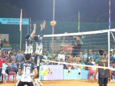 अखिल भारतीय वॉलीबॉल प्रतियोगिता का खिताब जबलपुर रेलवे के नाम