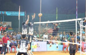 अखिल भारतीय वॉलीबॉल प्रतियोगिता का खिताब जबलपुर रेलवे के नाम