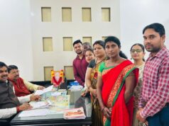 स्वामी आत्मानंद संविदा शिक्षक संघ ने शिक्षा मंत्री से की मुलाकात