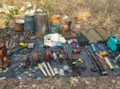 36 घंटे के सर्च ऑपरेशन में बड़ी कामयाबी, गरियाबंद में माओवादियों के हथियारों का जखीरा बरामद