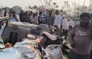 धमतरी जिले में भीषण सड़क हादसा: 201 कोबरा बटालियन के 4 जवानों की दर्दनाक मौत, एक गंभीर रूप से घायल