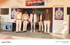 स्कार्पियो लूट का आरोपी गिरफ्तार