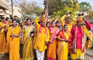 श्री ओंकारेश्वर मंदिर में प्राण-प्रतिष्ठा महोत्सव का शुभारंभ