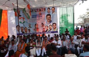 कांग्रेस का कलेक्टर कार्यालय घेराव, 2267 कार्यकर्ता गिरफ्तार जीपीएम जिला अध्यक्ष गजमाती भानु के नेतृत्व में कांग्रेस का ऐतिहासिक प्रदर्शन