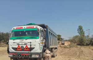 कलेक्टर जन्मेजय महोबे के निर्देशन में अवैध रेत उत्खनन पर सख़्त कार्रवाई,7 हाईवा वाहन जब्त