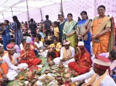 जगदलपुर के सिटी ग्राउंड पर गूंज उठी शहनाई, एकसाथ 280 जोड़े बंधे परिणय बंधन में