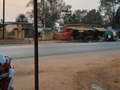 केशकाल | पंचायत भवन के सामने अवैध दुकानें, आदेश किसका?