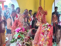 मधोता शिवालय में उमड़ी श्रद्धालुओं की भीड़