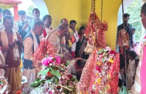 मधोता शिवालय में उमड़ी श्रद्धालुओं की भीड़