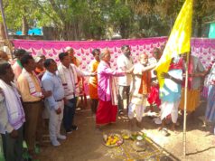 बंगू धाकड़ और घेनवा धाकड़ की स्मृति में भूमिपूजन