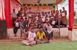 जेके कॉलेज के एनएसएस विद्यार्थियों का विशेष शिविर आयोजित पौधरोपण कर पर्यावरण संरक्षण का दिया संदेश दिया