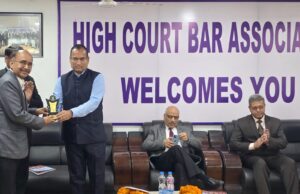 हाईकोर्ट बार ने टेलीफोन डायरेक्टरी का किया विमोचन…