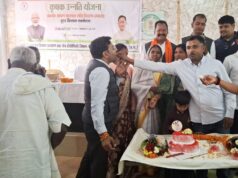 कुसमी में किसान सम्मेलन सहायता राशि वितरण, विधायक उद्देश्वरी पैकरा मनाया गया जन्मदिन