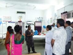 कलेक्टर एवं एसपी ने फरसगांव में स्वास्थ्य केंद्र और निर्माण कार्यों का किया निरीक्षण