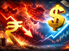 डॉलर के मुकाबले भारतीय रुपया 93.24 पर पहुंचा, मध्य-पूर्व संघर्ष और तेल की बढ़ती कीमतों ने मुद्रा को किया कमजोर