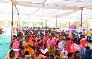 ग्राम बड़ेसोहंगा में जिला स्तरीय जनसमस्या निवारण शिविर का हुआ आयोजन