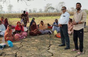 रानीसागर नाला सफाई गहरीकरण में VB जी राम जी योजना की जानकारी दी