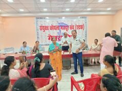 विश्व महिला दिवस पर गेवरा में एटक श्रमिक संगठन के द्वारा महिलाओं का किया गया सम्मान