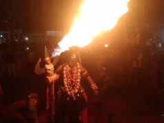 कुसमुंडा क्षेत्र में धूमधाम से मनाया गया प्रभु श्रीराम जन्मोत्सव, निकली भव्य शोभायात्रा