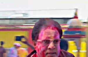 गायत्री परिवार ने फागोत्सव…नगाड़े की थाप पर झूमे विद्वतजन