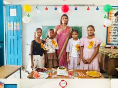 शासकीय प्राथमिक शाला ढिटोरी में कक्षा 5वीं के विद्यार्थियों को दी गई भावभीनी विदाई