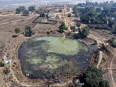 कुसमुंडा क्षेत्र की पहल से ग्राम पाली के तालाब में पहुँचा खदान का पानी, ग्रामीणों को मिली बड़ी राहत