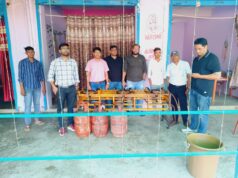 खाद्य विभाग की कार्यवाही: पामगढ़ क्षेत्र के होटलों-ढाबों पर छापा, 11 घरेलू गैस सिलेंडर जब्त