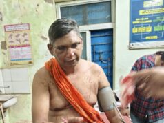 भाजपा पार्षद वीरेंद्र साहू पर जानलेवा हमला