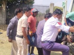 चिरई घाट मेन रोड शंकरगढ़ में बाइक-स्कॉर्पियो की टक्कर, युवक गंभीर घायल