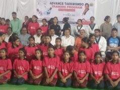 ताइक्वांडो क्लब पुलिस लाइन का शानदार तीन दिवसीय प्रशिक्षण कार्यक्रम संपन्न