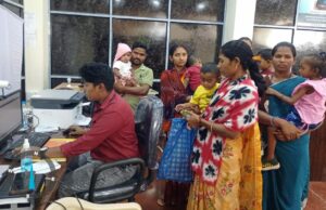 सुकमा में आधार शिविर का आयोजन, नागरिकों को मिल रही सुविधा