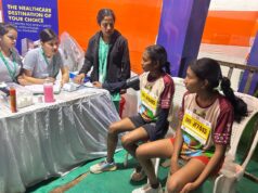 बस्तर हेरिटेज मैराथन में सीसीएसएच की टीम ने भी दी स्वास्थ्य सेवा