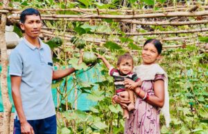 हाट बाजारों में ट्रेलिस खेती का असर सुकमा के किसानों की आय में हुई वृद्धि