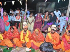 नवरात्रि में गूंजा शहनाई का स्वर: सामरी के शिव मंदिर में 17 जोड़ों का सामूहिक विवाह सम्पन्न